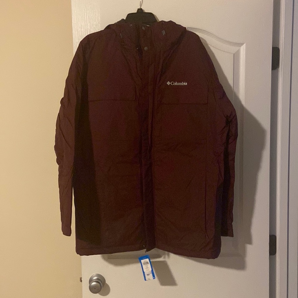 Columbia men’s size large “ten falls jacket”.